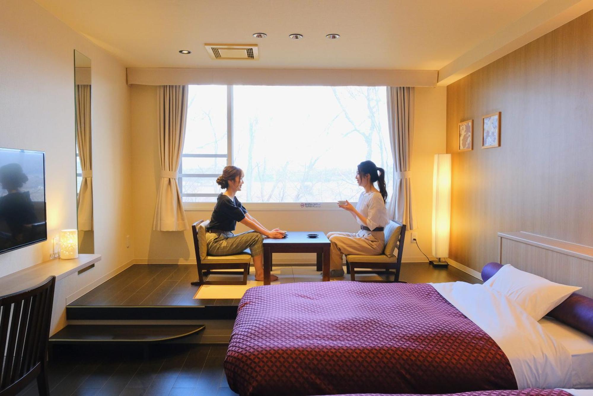 Morinoyu Hotel Hanakagura Асахикава Екстериор снимка
